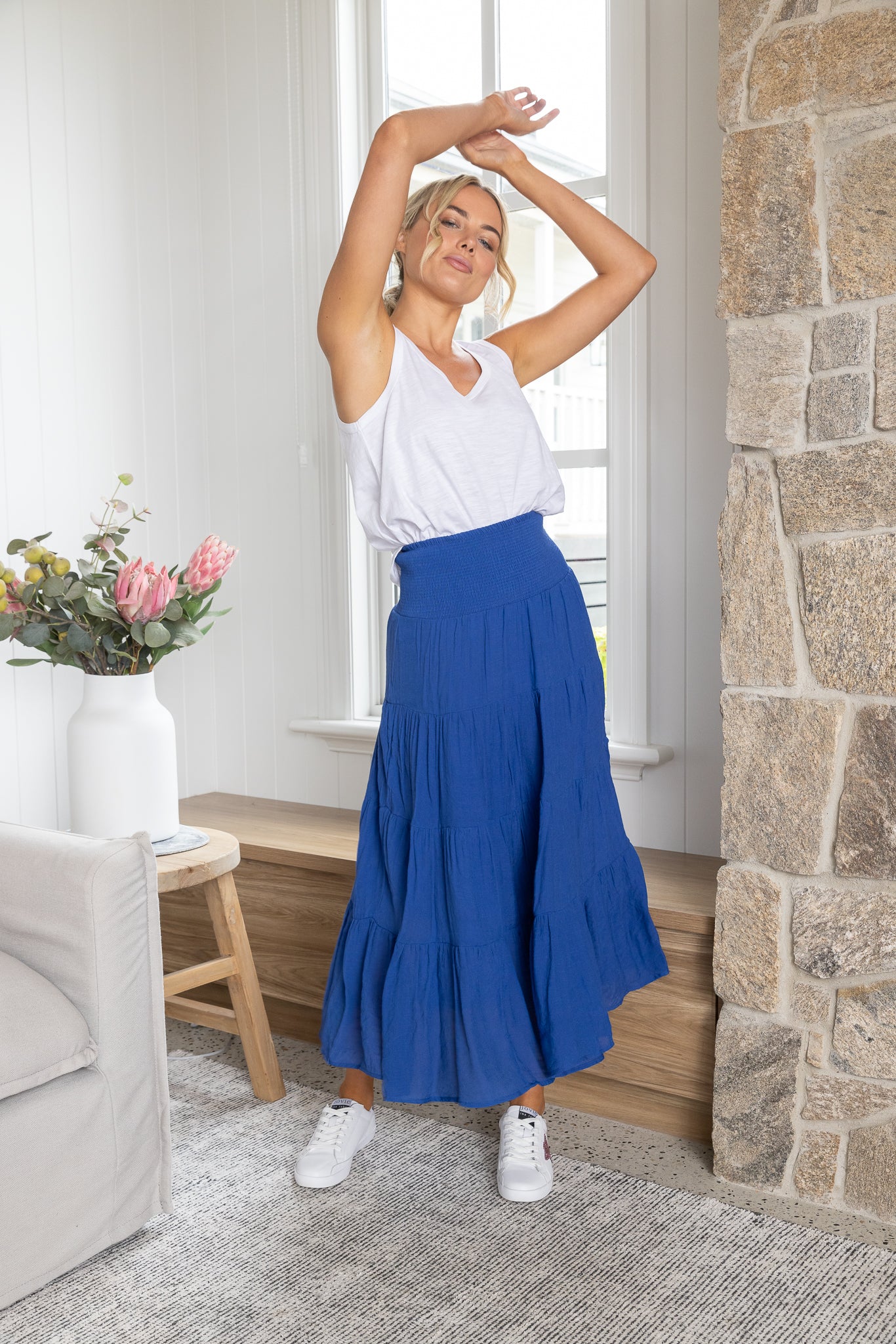 Sunday Skirt - Cobalt Blue