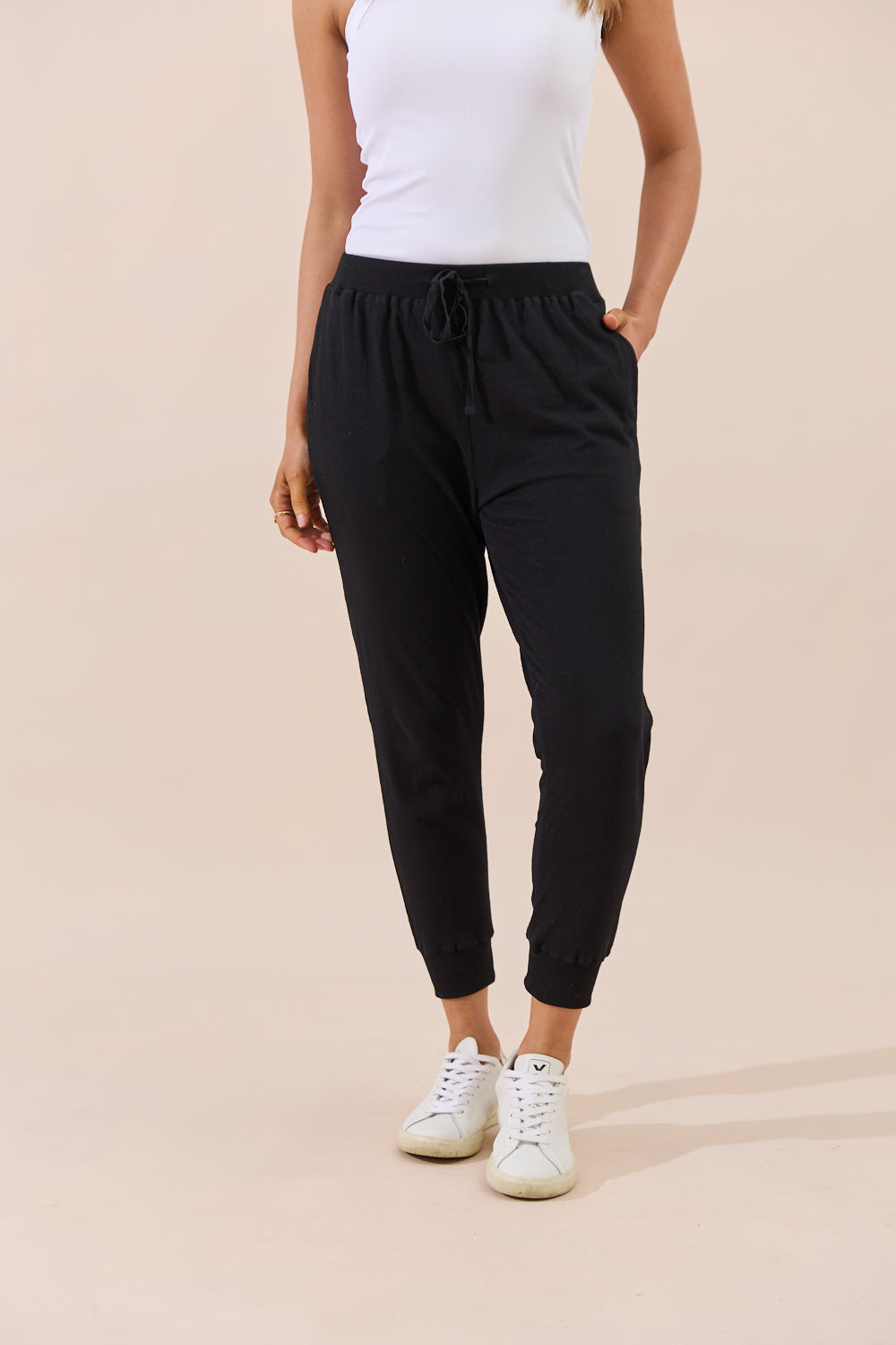 Sorrento Pants 7/8 - Black