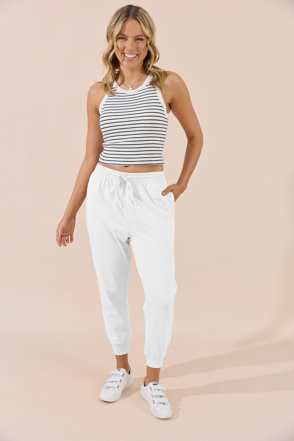 New Sorrento Pants - White V2