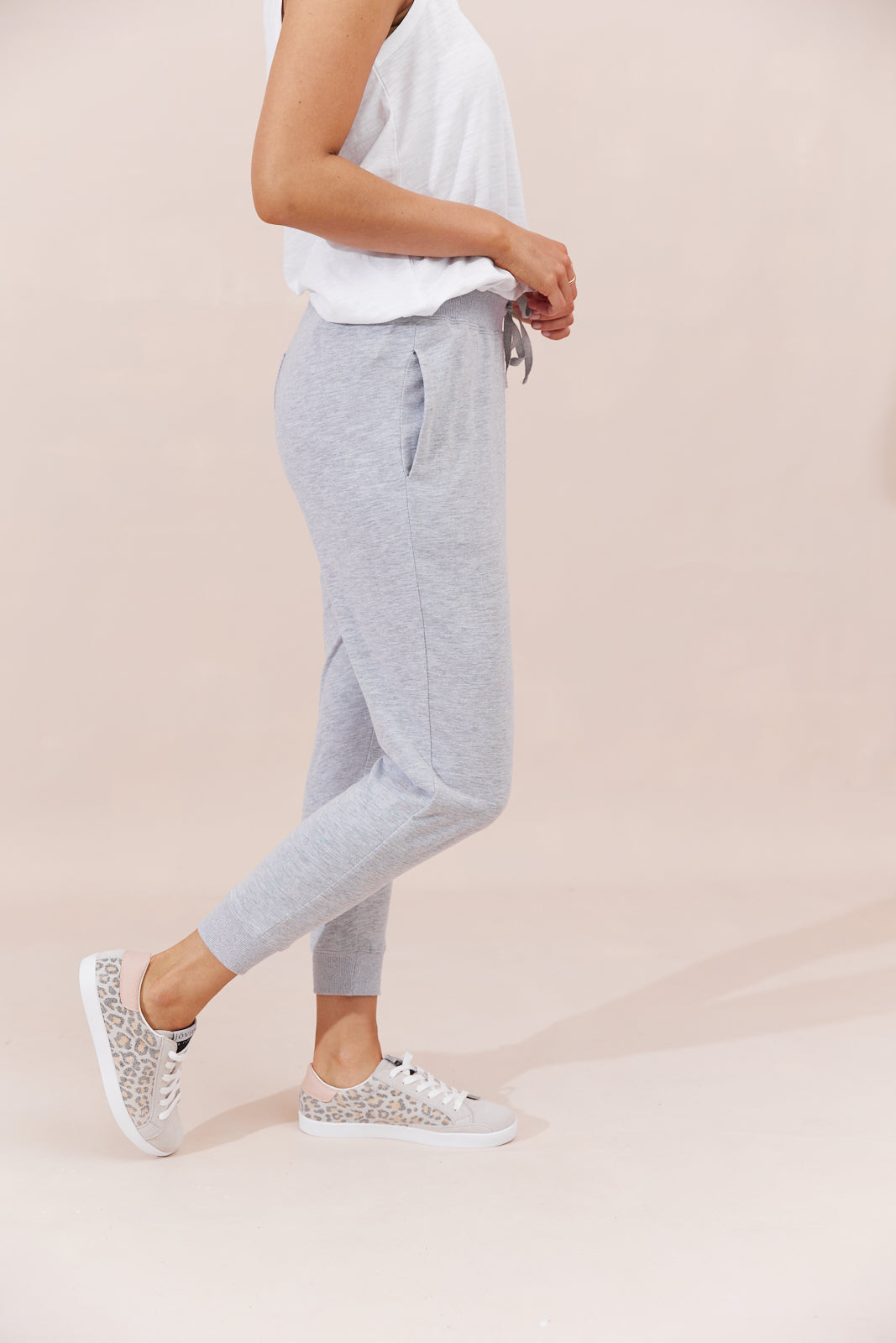 Sorrento Pants - Grey Marle